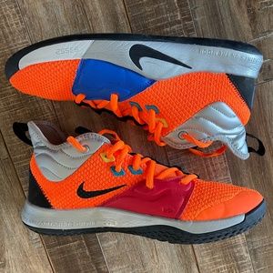 Nike Pg3 X NASA GS Orange Paul George Basketball 7Y (Like New)